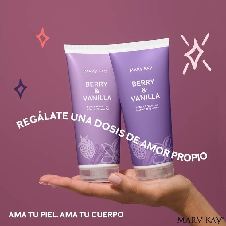 Set Gel de Ducha y Loción Corporal de Mora/ Vainilla.